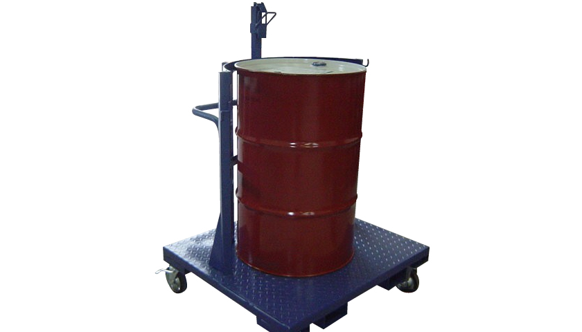 オイル缶運搬台車